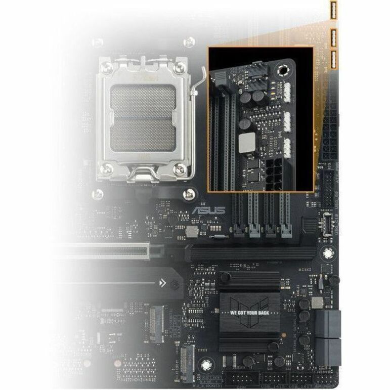 TUF GAMING B650EM-E WIFI Gaming Desktop Motherboard - AMD B650 Chipset - Socket AM5 - Micro ATX TUF GAMING B650EM-E WIFI Gaming Desktop Motherboard - AMD B650 Chipset - Socket AM5 - Micro ATX